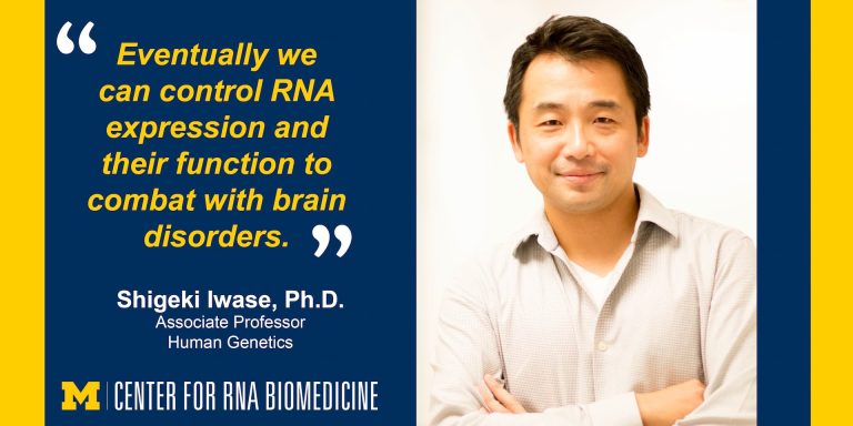 RNA Faculty Spotlight – Shigeki Iwase, Human Genetics