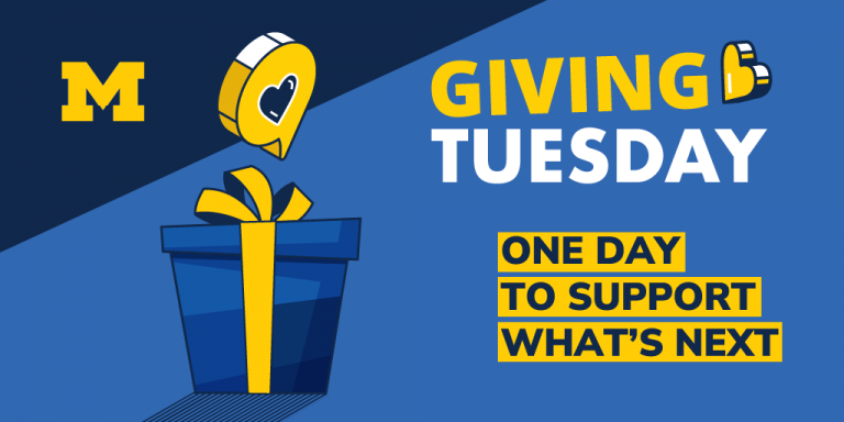 Giving Tuesday, December 3