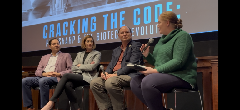 Film screening and panel discussion event kicks off the Center for RNA Biomedicine 2025-2026 academic year!